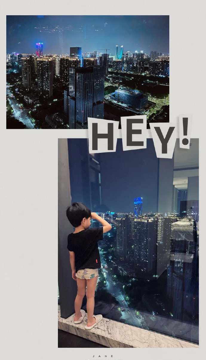 这次带老婆孩子在杭州住了一星期，她对杭州的印象很好